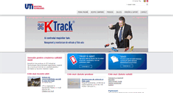 Desktop Screenshot of products.uti.eu.com